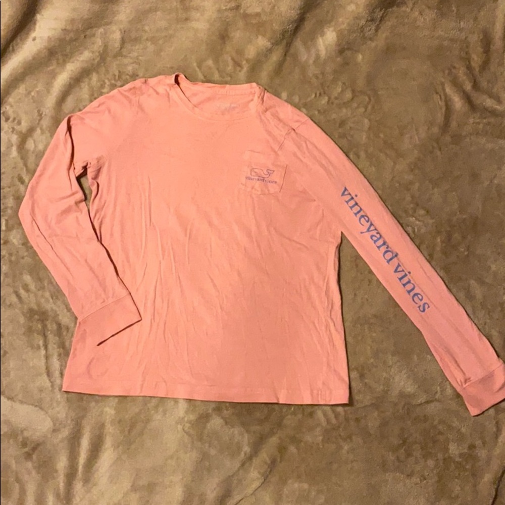 Pink Vineyard Vines long sleeve